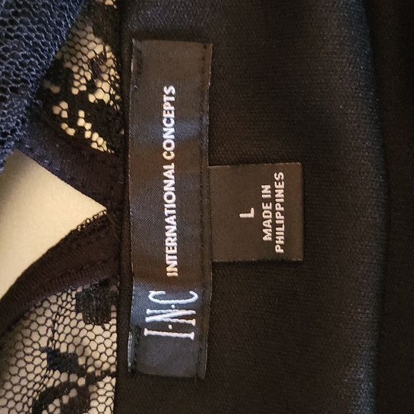 INC Embroidered Top - Picture 4 of 5